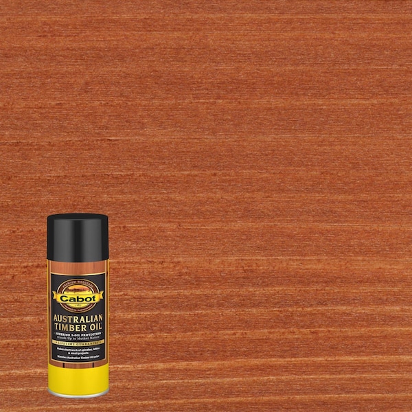 Cabot Australian Timber Oil Transparent Mahogany Flame Oil-Based Australian Timber Oil 12 oz 140.0003459.076 - main